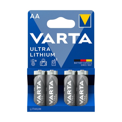 Pilha de lítio AA 1,5V VARTA Ultra Lithium
