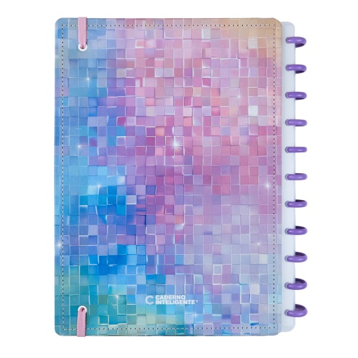 Caderno Inteligente grande (215x280mm) pautado Sparkle