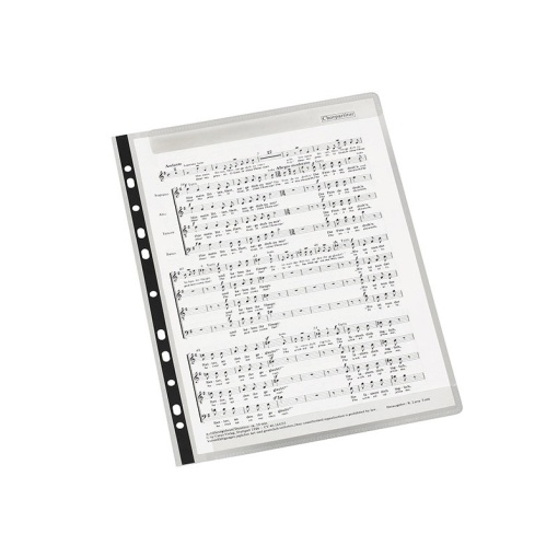 Bolsa A4 para dossier de partituras Adagio 120 mic VIQUEL Vocalyz - 10 unidades