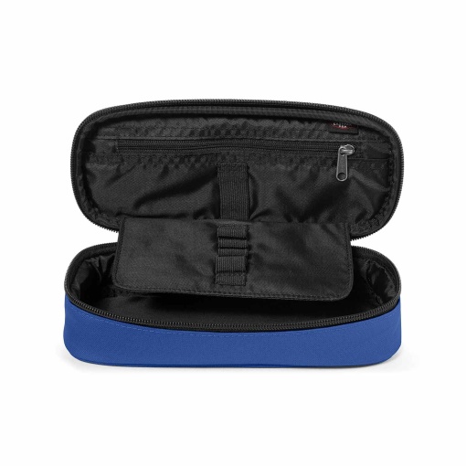 Estuche ovalado azul índigo individual EASTPAK