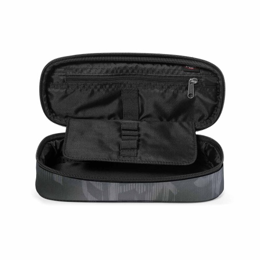 Estojo EASTPAK Oval Single Letter Dye Black