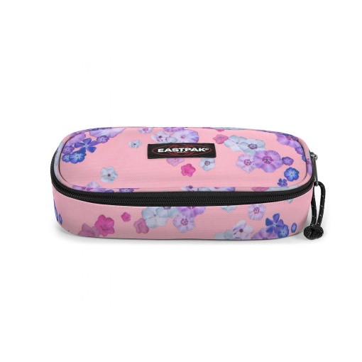 Estojo EASTPAK Oval Single Floral Bloom Pink
