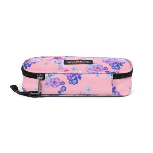 Estuche floral individual ovalado rosa Bloom de EASTPAK