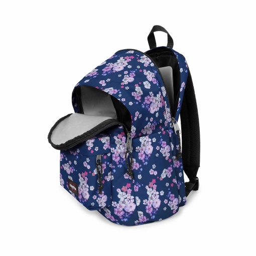 EASTPAK Day Office Floral Bloom Navy Backpack 44x29.7x24cm