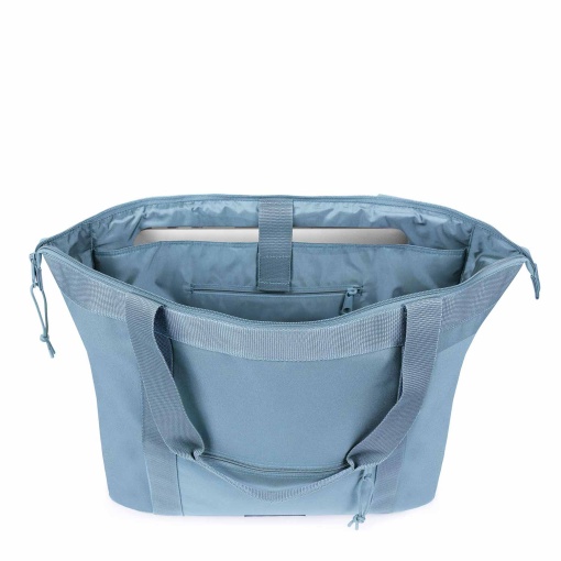 Mala de viagem EASTPAK Travel Tote monotone blue adaptável a trolley