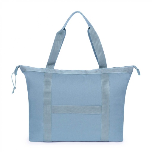 Mala de viagem EASTPAK Travel Tote monotone blue adaptável a trolley