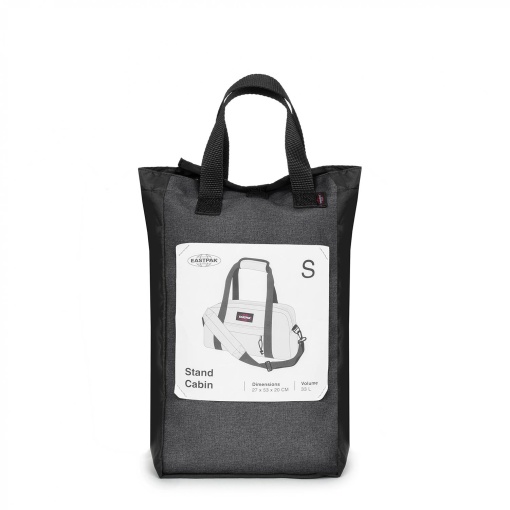 EASTPAK Stand Cabin black denim travel bag