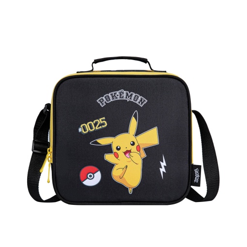 Lancheira térmica Pokémon Storm #0025 23x22x11cm adaptável a trolley