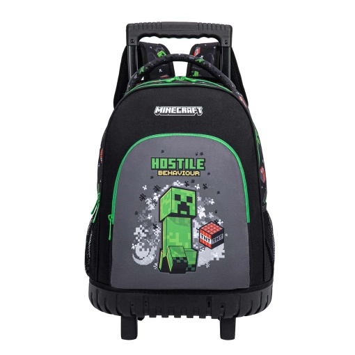 Mochila trolley MINECRAFT Hostile Behaviour 44,5x33x15,5cm