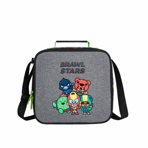 Lancheira térmica BRAWL STARS Ready to Battle 23x22x11cm adaptável a trolley