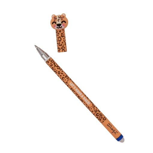 Esferográfica apagável MR. WONDERFUL Bo-Bo leopardo "Let's have a race!"
