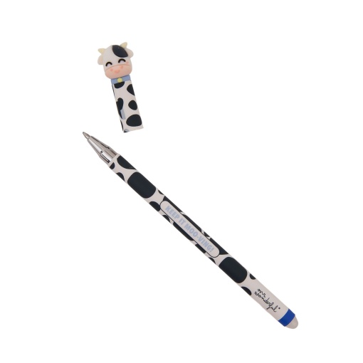 Esferográfica apagável MR.WONDERFUL Bo-Bo vaca "Keep it moo-ving!"