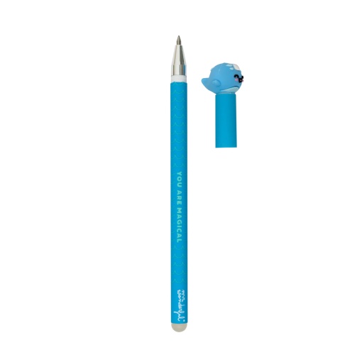 Erasable ballpoint pen MR. WONDERFUL Bo Bo Karl, the narwhal You are magical