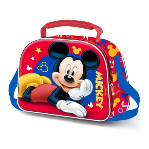Lancheira térmica DISNEY Mickey Mouse 3D Elite Buddy 25,5x20x10cm