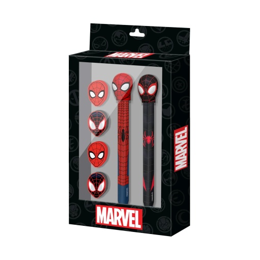 Conjunto escolar MARVEL Spider-Man 6 peças