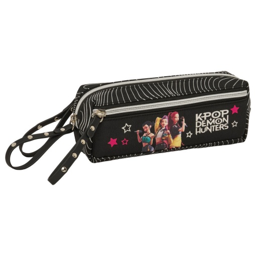 Estojo triplo com elástico K-POP DEMON HUNTERS Energy