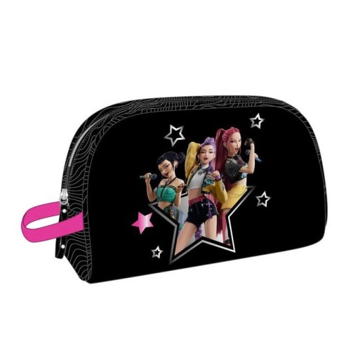 Necessaire K-POP DEMON HUNTERS Energy 28x18x10cm adaptável a trolley