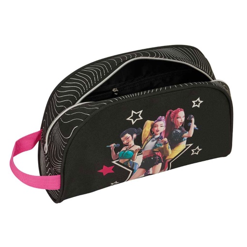 Necessaire K-POP DEMON HUNTERS Energy 28x18x10cm adaptável a trolley