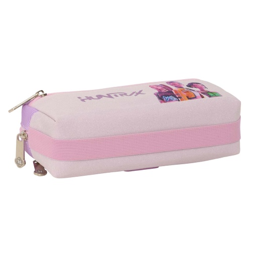 Estojo triplo com elástico K-POP DEMON HUNTERS Iconic