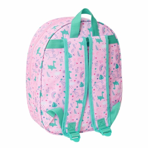 Mochila SAFTA Unicórnio 3D 33x27x10cm