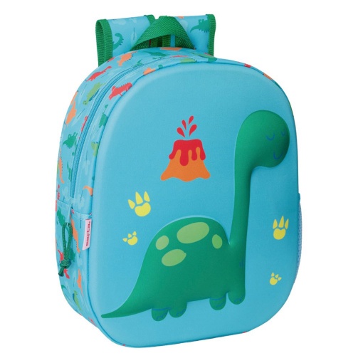 Mochila SAFTA Dino 3D 33x27x10cm