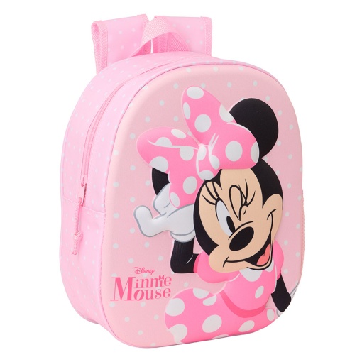Mochila DISNEY Minnie Mouse 3D 33x27x10cm