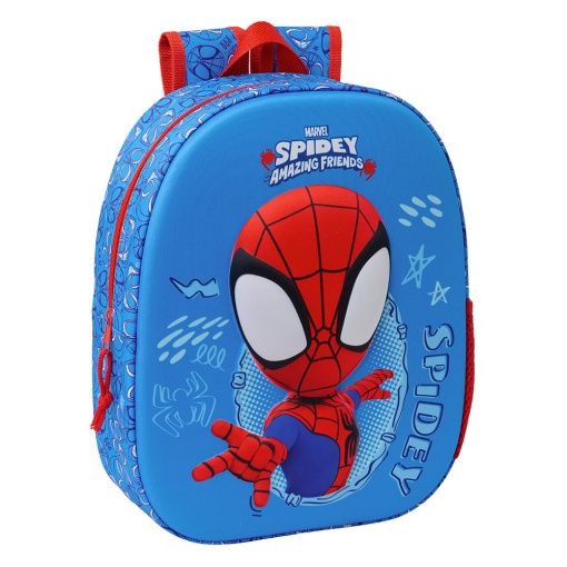 Mochila MARVEL Spidey and His Amazing Friends 3D 33x27x10cm