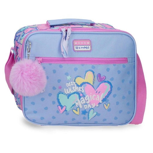 Lancheira térmica MOVOM Best Wishes 25x21x11cm