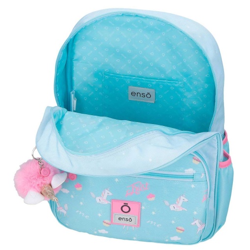 ENSO Unicorn Paradise backpack 38x30x12cm adaptable to trolley