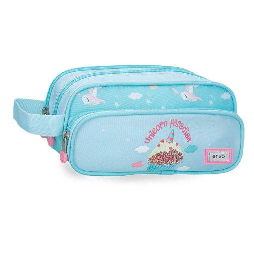 Estojo triplo ENSO Unicorn Paradise