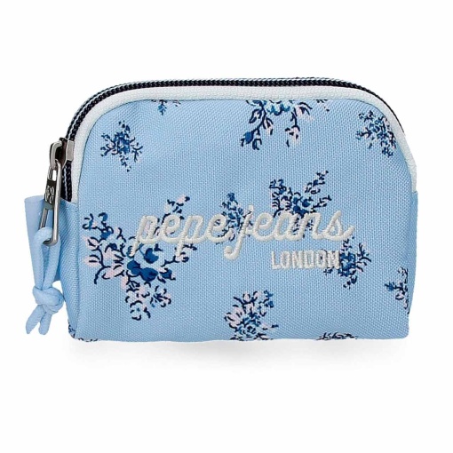 Porta-moedas PEPE JEANS Olivia azul claro