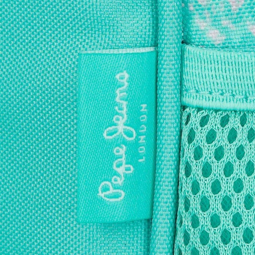 Mochila PEPE JEANS Sun turquesa 40x30x12cm adaptable a carro