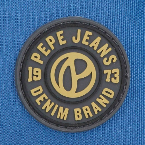 Mochila PEPE JEANS Henry negra 44x31x17,5cm adaptable a carro