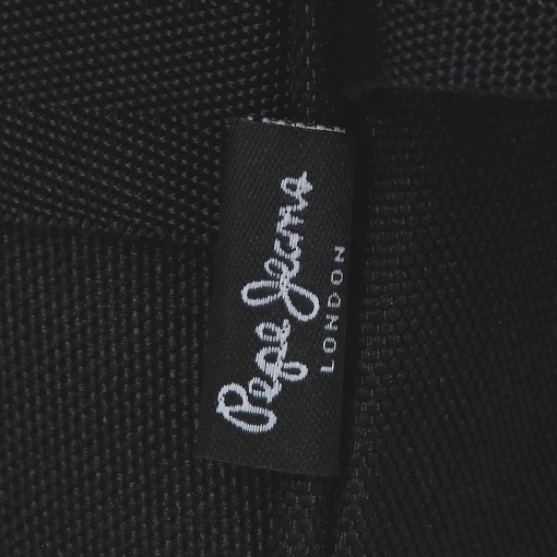 Mochila PEPE JEANS Henry negra 44x31x17,5cm adaptable a carro