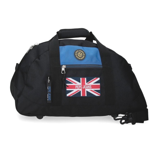 Saco de desporto PEPE JEANS Henry negro 55x27x20cm