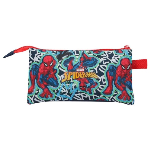 Estuche triple Marvel Graffiti de Spiderman