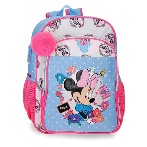 Mochila DISNEY Minnie Mouse Flowers 40x30x13cm adaptável a trolley