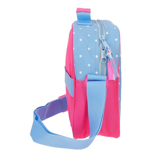 Lancheira Disney Minnie Mouse Flowers 23x20x9cm adaptável a trolley