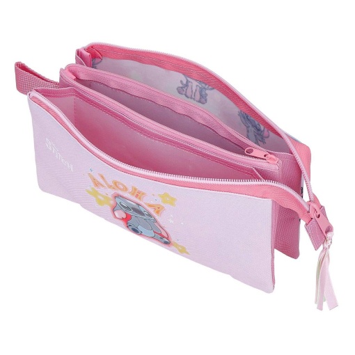 Disney Stitch Aloha Triple Pencil Case