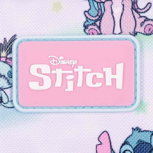 Lancheira Disney Stitch Aloha 23x20x9cm adaptável a trolley