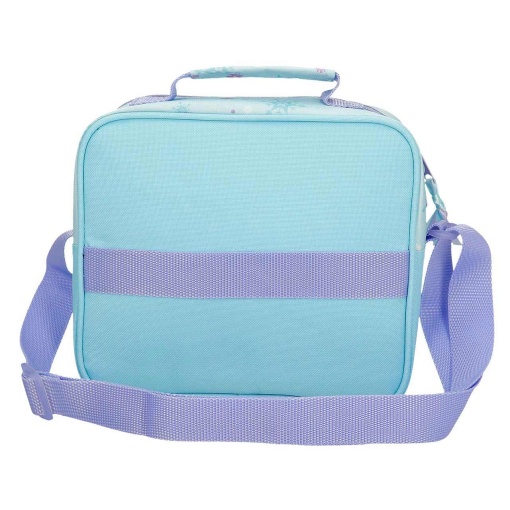 Lancheira Disney Frozen In This Together 23x20x9cm adaptável a trolley