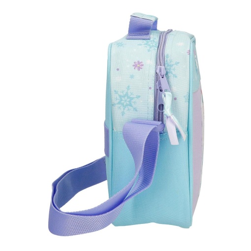 Lancheira Disney Frozen In This Together 23x20x9cm adaptável a trolley
