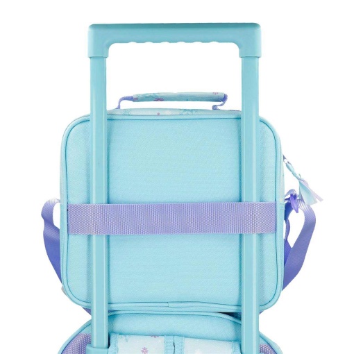 Lancheira Disney Frozen In This Together 23x20x9cm adaptável a trolley