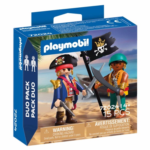 PLAYMOBIL Duopack Piratas 72024