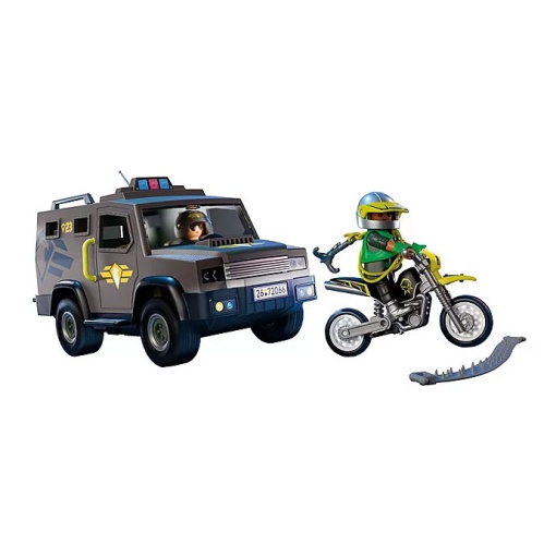 Pack promocional PLAYMOBIL Vehículo táctico policial especial 72066