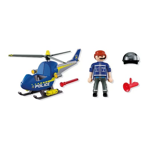 PLAYMOBIL City Action Helicóptero de policía 72080