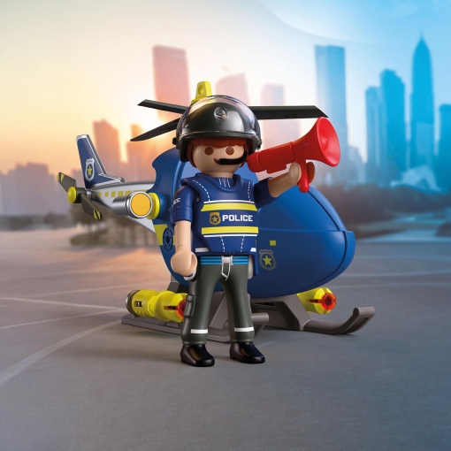 PLAYMOBIL City Action Helicóptero de policía 72080