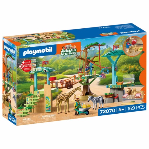 PLAYMOBIL Animal & Friends Zoo: Parque de Escalada Selvagem 72070