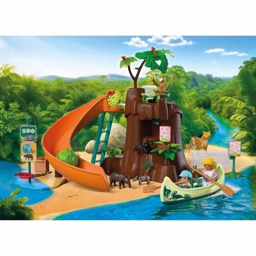 PLAYMOBIL Animal & Friends Zoo: Aventura en la jungla 72071