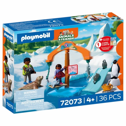 PLAYMOBIL Animal & Friends Zoo: Expedição Polar 72073